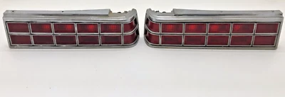 Luz trasera Pontiac Bonneville 1981-1986 luces de freno traseras moldura trasera cromada Foto 1 de 4