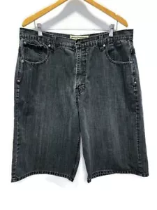 PJ Mark Jean Shorts Size 40 Baggy Y2K Hip Hop Jnco Style Vintage Skater Grunge - Picture 1 of 6