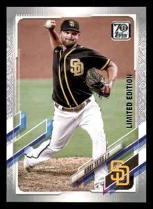2021 Topps 70th Anniversary Limited Edition #267 Kirby Yates San Diego Padres - Picture 1 of 4