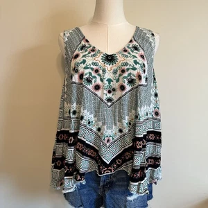 Women’s O’Neill Tank Top Multicolor Large - Picture 1 of 5