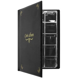 150 Taschen Münzalbum Pfennig Sammelbuch Münzsammlung Halter Aufbewahrungskoffer - Bild 1 von 8