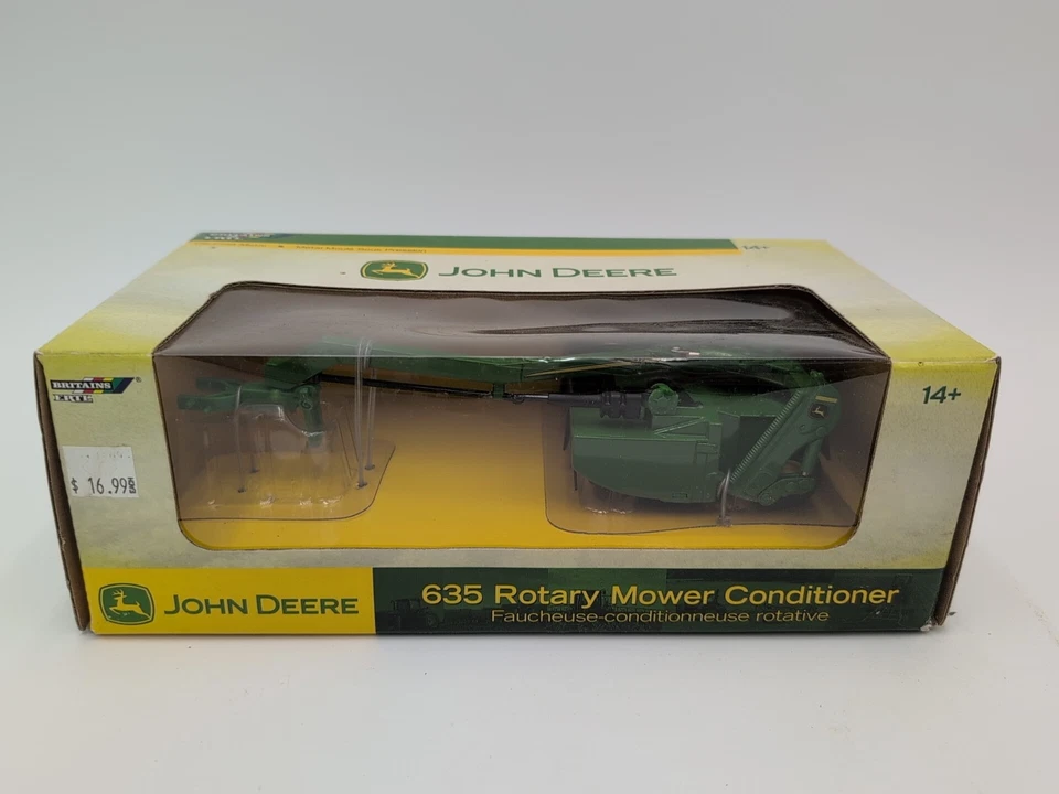 1/32 Ertl Farm Toy John Deere Mower Conditioner 635 MoCo - Image 1 of 3