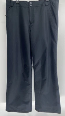 Pantalones Obermeyer Para Hombres Grandes Negros Keystone Tabla de Nieve Esquí Nieve Exterior Aislados Foto 1 de 4