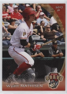 2017 Grandstand Altoona Curve Wyatt Mathisen - Image 1 of 2