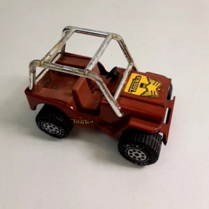 Vintage Tonka Metal Jeep Toy Car with Decals Collectable Diecast Jeep Model Toy - Picture 1 of 10