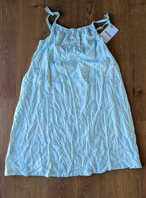 Vestido sin mangas Hurley para niñas azul nube mediano nuevo con etiquetas Foto 1 de 4