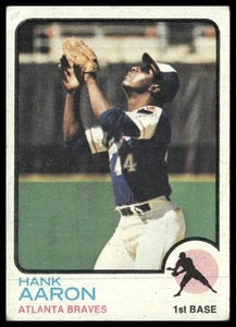 1973 Topps #100 Hank Aaron - Imagen 1 de 2
