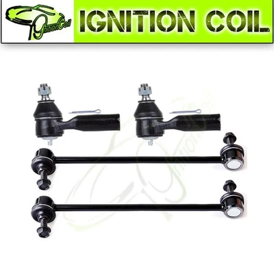 Set Of 4Pcs Suspension Sway Bars Tie Rod Ends Kit For 2005-2009 Mercury Mariner - Image 1 of 4