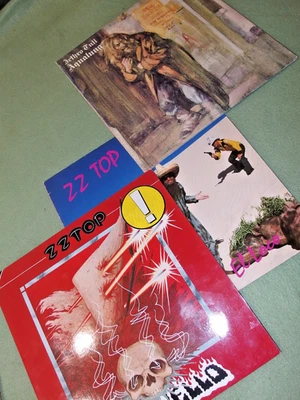 JETHRO TULL AQUALUNG + ZZ TOP EL LOCO  + DEGUELLO LP Vinyl Chrysalis CHR 1044 - Bild 1 von 4