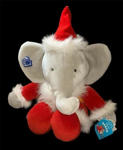 Applause Babar Weihnachtsmann Santa Stofftier Plüsch Limited Ed 720/5000 mit Etikett - Bild 1 von 12
