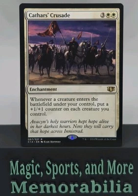 MTG Cathars' Crusade C14 Magic LP - Image 1 of 2