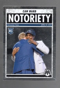 2025 Panini Mosaic Notoriety Cam Ward #17 - Picture 1 of 1