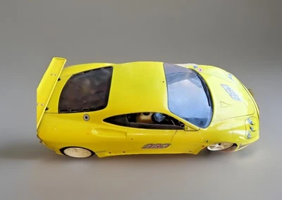 #SE4758# prächtiger RC Zenoah Ferrari Sportsline *VERY RAR* ungeprüft (94x45cm) - Bild 1 von 4