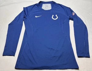 Indianapolis Colts Nike Pro Hypercool Camisa de Compresión Manga Larga Para Hombre Grande - Imagen 1 de 10