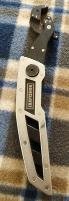 Craftsman Llave de sujeción 30970 Plegable Bloqueo Llave Ajustable Rango 1/2”-3/4” Foto 1 de 3