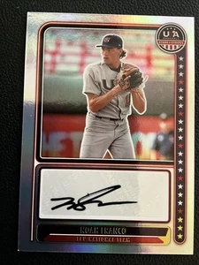 2024 Panini Estrellas y Rayas 18U Selección Nacional Firmas Noah Franco Autógrafo - Imagen 1 de 2