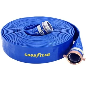Abbott Rubber Water Pump Discharge Hose 2" x 50' PVC w/ Goodyear Hose - Picture 1 of 1