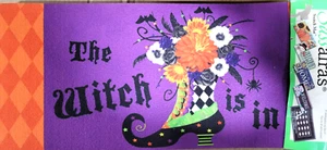 Evergreen - The Witch Is In - Sassafras Switch Mat 10" X 22" - Picture 1 of 6