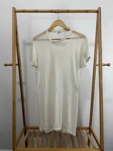 VTG 80s Super Paper Thin Burnout Worn Thrashed Distressed T-Shirt L 18.5x33 - Picture 1 of 10