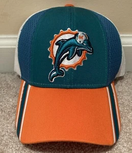 Miami Dolphins Snapback Mesh Reebok Hat Excellent Condition - Picture 1 of 6