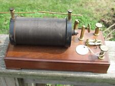 Early TESLA Era RUHMKORFF Induction SPARK COIL Excellent WORKING jumps 3/8 inch