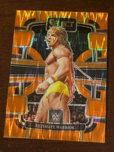 2024 Panini Select WWE Ultimate Warrior Orange Flash Prizm - Imagen 1 de 1