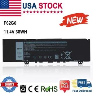 NEW 38Wh F62G0 0F62G0 Battery for Dell Inspiron 13 7380 5370 RPJC3 0RPJC3 39DY5 - Picture 1 of 10