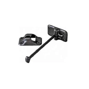 Soporte de puerta negro estilo T de 6" para autocaravana/cámper/remolque/autocaravana/quinta rueda - Imagen 1 de 1