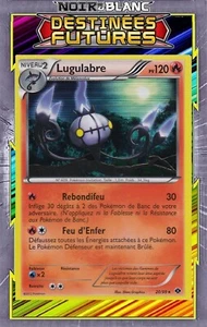 Lugulabre Holo - NB04:Destinées Futures - 20/99 - Carte Pokemon Française - Picture 1 of 1