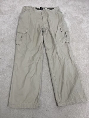 Vintage Arizona Pants Mens 38 Beige Cargo Khaki Pocket Work Wear 38 X 32 - Image 1 of 4