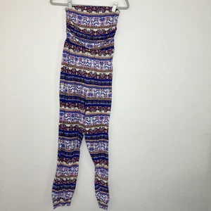 Xhilaration - Damen Jumpsuit Trägerlos Kleid Klein Blumenmuster Größe S - Bild 1 von 11