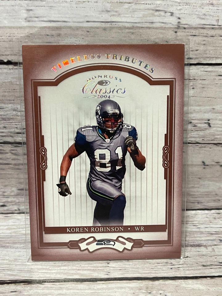2004 Donruss Classics Timeless Tributes Red #85 Koren Robinson  /100 - Image 1 of 1