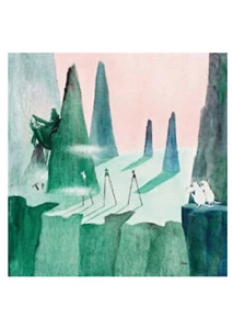 Moomin Poster Moomins and the Comet Chase 24 x 30 cm - Picture 1 of 1