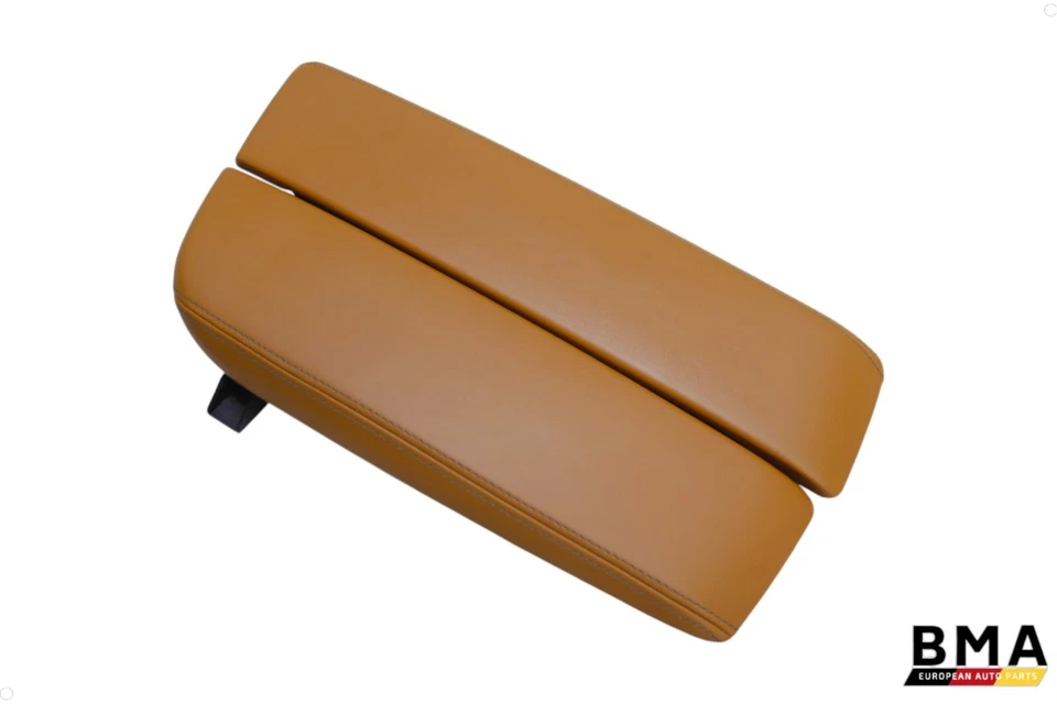 Tapa reposabrazos consola central cuero marrón Aragón delantero BMW M5 F90 2018-2023 OEM Foto 1 de 4