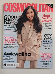 Cosmopolitan Magazine UK October/November 2021 Awkwafina | Minor scratch in the - Bild 1 von 1