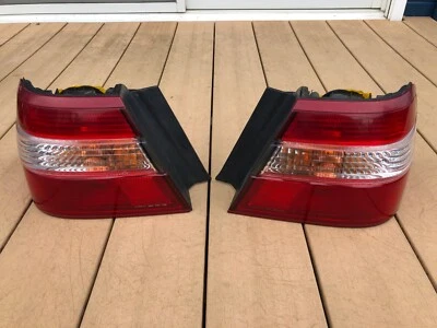 JDM 2000 Nissan CIMA Y33 Infiniti Q45 Taillights Tail Lights Lamps 2pcs Set OEM - Image 1 of 4
