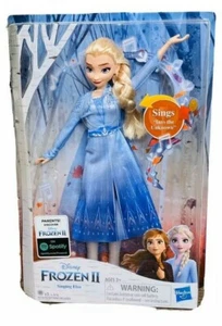 NEU Hasbro Disney Frozen II SINGENDE ELSA Modepuppe ins Unbekannte - Bild 1 von 11