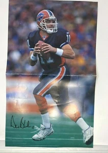 Drew Bledsoe Buffalo Bills 13" x 21.5" Poster with Facsimile signature - Picture 1 of 1
