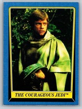 1983 Topps Star Wars Return of the Jedi Cards BLUE Series 2 #136 Luke Skywalker