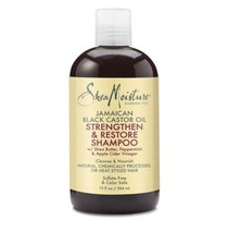 Shea M. Jamaican Black Castor Oil Strengthen & Restore Shampoo 13oz, Brand New!