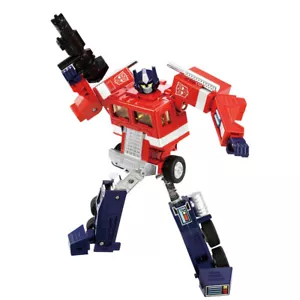 Transformers Masterpiece Missing Link C-01 Optimus Prime With Trailer NEW - Picture 1 of 10