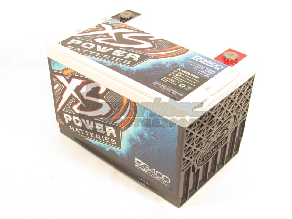 XS Power D3400 12 Volt AGM Battery Max Amps 3300a Ca 1000 Ah 65 BCI Group 34