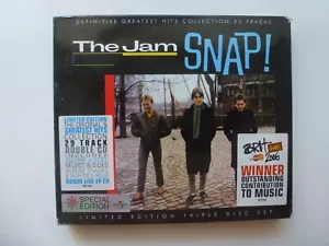 THE JAM - SNAP! TRIPLE NEW CD EU 2006 BONUS LIVE EP CD - Picture 1 of 2