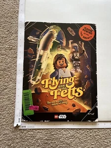 LEGO Star Wars "Flying with the Fetts" Joe Hogan Poster Exclusive VIP poster - Picture 1 of 13