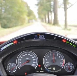 For BMW M Performance Suede LED Race Digital Display Steering Wheel M2 M3 M4 F80 - Picture 1 of 4