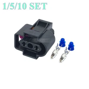 2 Pin Washer Fluid/Coolant Sensor Female Connector Plug Repair Kit for VW Audi - Picture 1 of 2