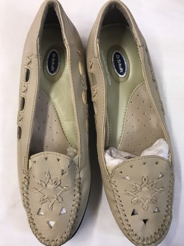 NEW BALANCE Dr. Scholl’s Scarpe basse da donna taglia 7 M in pelle con tomaia (1C)