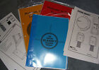 HORIZON BLAKES 7 TECHNICAL MANUALS full set produced sold by official fanclub