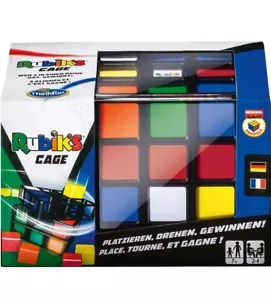 Jaula Rubiks - 3 en una fila | Cubo Rubix Jaula Cubo Rubiks | Juego de estrategia IDEAL - Imagen 1 de 13