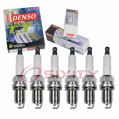 6 шт платиновых свечей зажигания Denso TT для Mercedes-Benz E320 3,2 л L6 ec 1994-1995 годов выпуска - Изображение 1 из 4